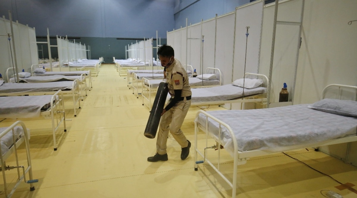 Oxygen supply at Noida hospital chain with 140 Covid patients on last