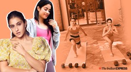 janhvi kapoor news, sara ali khan news, workout goals, fitness goals, indianexpress.com, indianexpress, partner workout goals, buddy workout, celeb fitness,