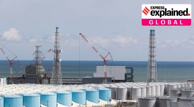 Fukushima nuclear plant, Fukushima water, Japan Fukushima disaster, Fukushima nuclear water, Pacific Ocean, Indian Express