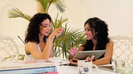 Gauri and Nainika, fashion designers Gauri and Nainika, Gauri and Nainika lakme fashion weekXFDCI, Gauri and Nainika deepika padukone, Gauri and Nainika asihwarya rai bachchan, Gauri and Nainika bollywood, Gauri and Nainika interview, Gauri and Nainika fashion industry