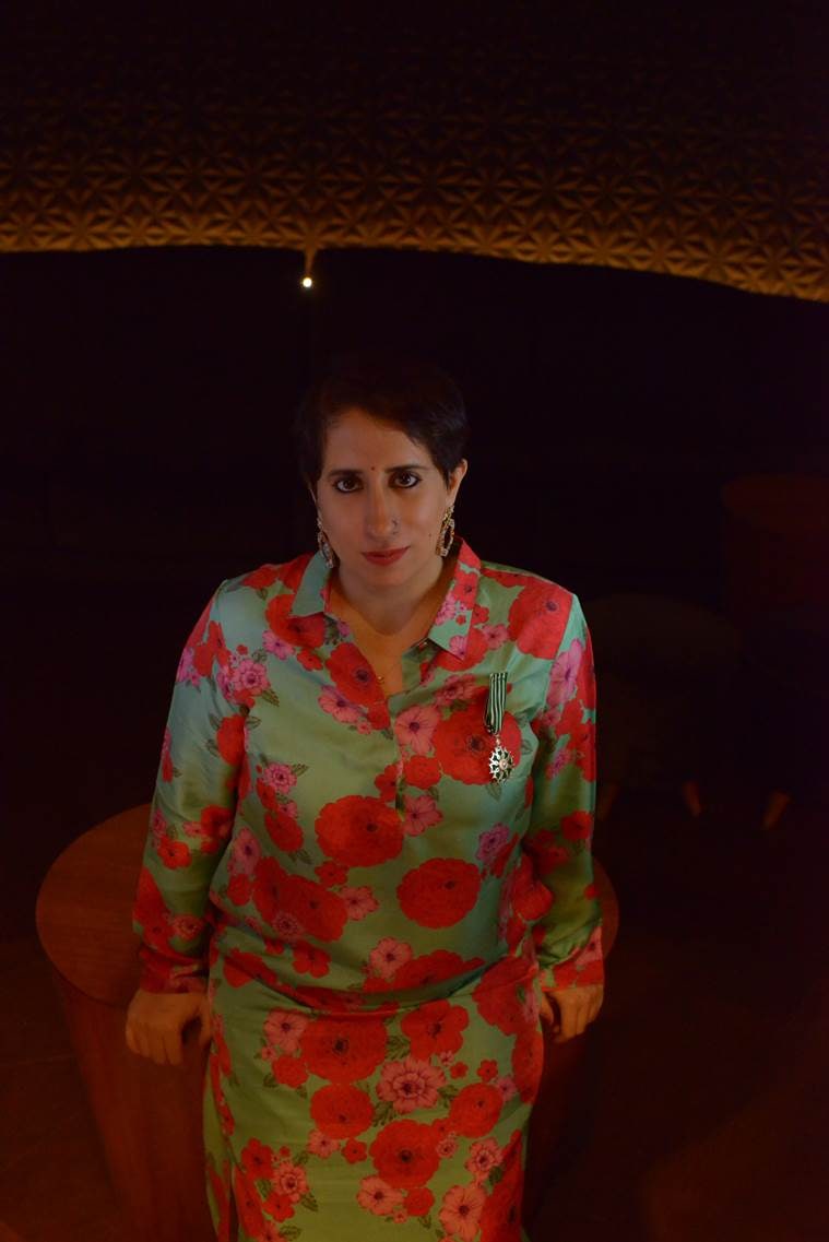 Guneet Monga, Guneet Monga news, producer Guneet Monga, France's second-highest civilian honour, women led projects, Oscars, sunday eye, eye 2021, indian express news