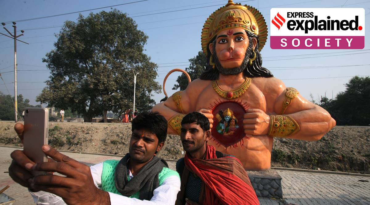 Real image on sale of hanuman