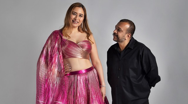 Amit Aggarwal designed the custom-made lehenga for the new bride. (Photo: PR Handout)