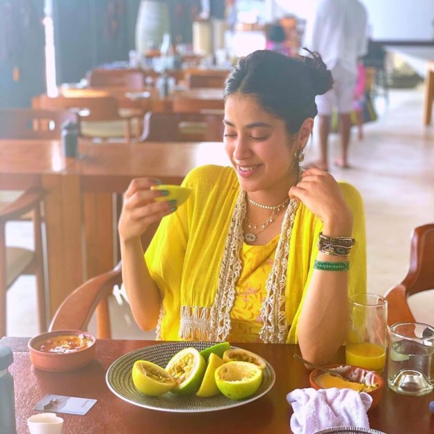 Janhvi Kapoor foodie
