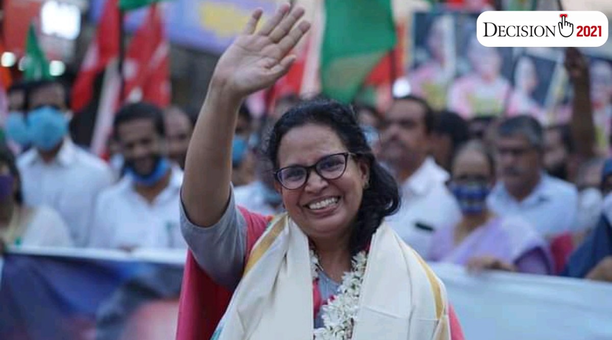 RMP leader K K Rema (Photo Source: Facebook/K.K Rema)
