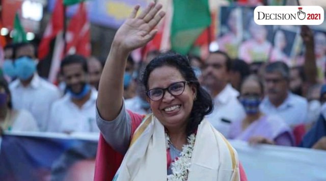 RMP leader K K Rema (Photo Source: Facebook/K.K Rema)
