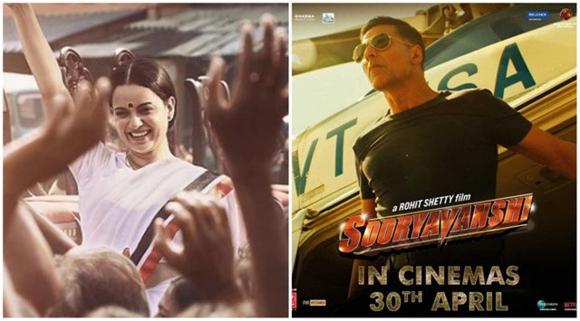 Kangana Ranaut Thalaivi and Akshay Kumar Sooryavanshi