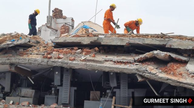 On Monday, at least four persons died and nine others were injured after the roof of an auto-parts manufacturing unit 'Jasmail Singh & Sons' collapsed in Baba Mukund Singh Nagar on Daba Road of Ludhiana.