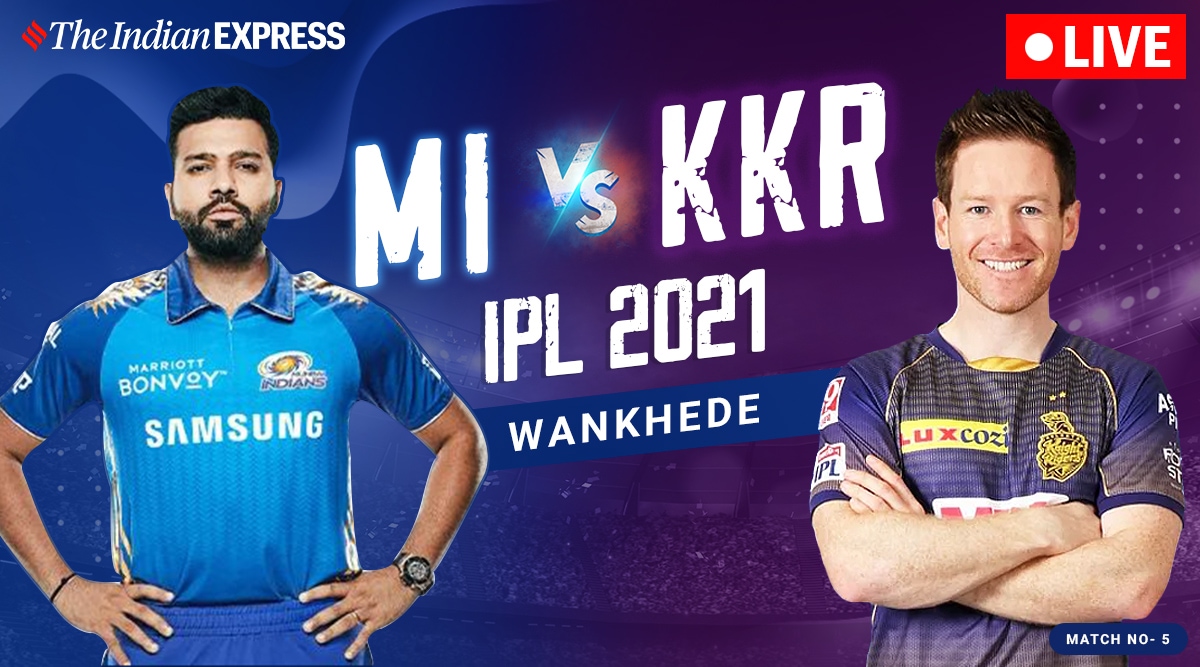 IPL 2021 KKR vs MI Highlights Mumbai win by 10 runs as Kolkata