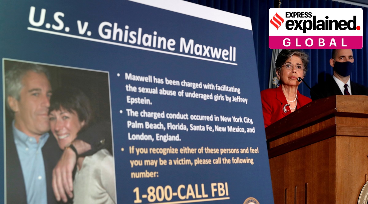 Explained Who Is Ghislaine Maxwell And What Are The Charges Against Her Explained News The Indian Express