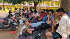 Covid-19 India second wave, coronavirus, coronavirus news, Goa coronavirus Migrant workers, migrants lockdown goa, migrants lockdown goa trains, Coronavirus crisis, Indian express