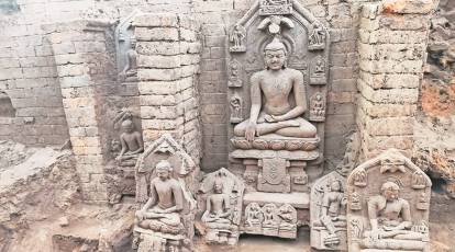 By a hill in Jharkhand, Buddhist remains from a millennium ago | India  News,The Indian Express