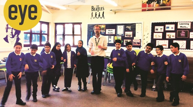 High note: The music curriculum at the Feversham Primary Academy, Bradford, has made it one of the best performing schools in Britain.