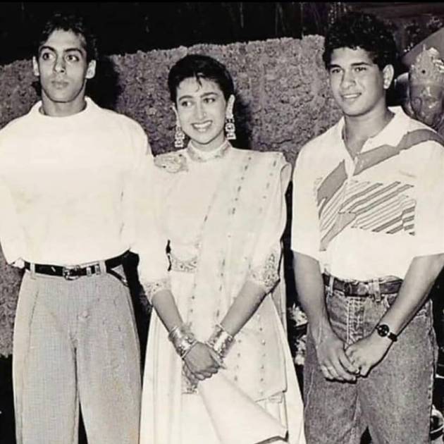 karisma kapoor with sachin tendulkar