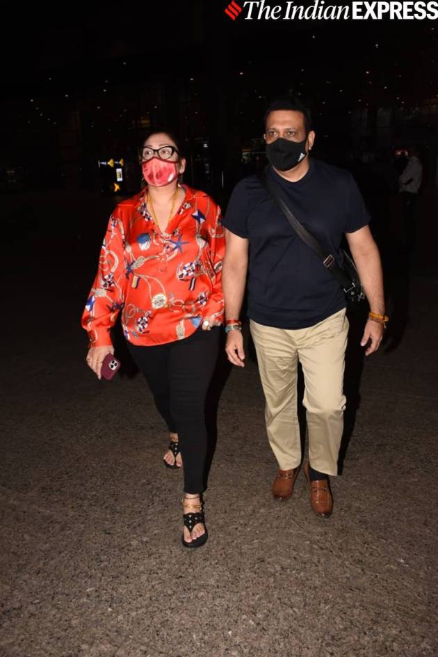 govinda with wife sunita