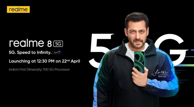 Realme 8 5G variant to arrive in India on April 22, company confirms