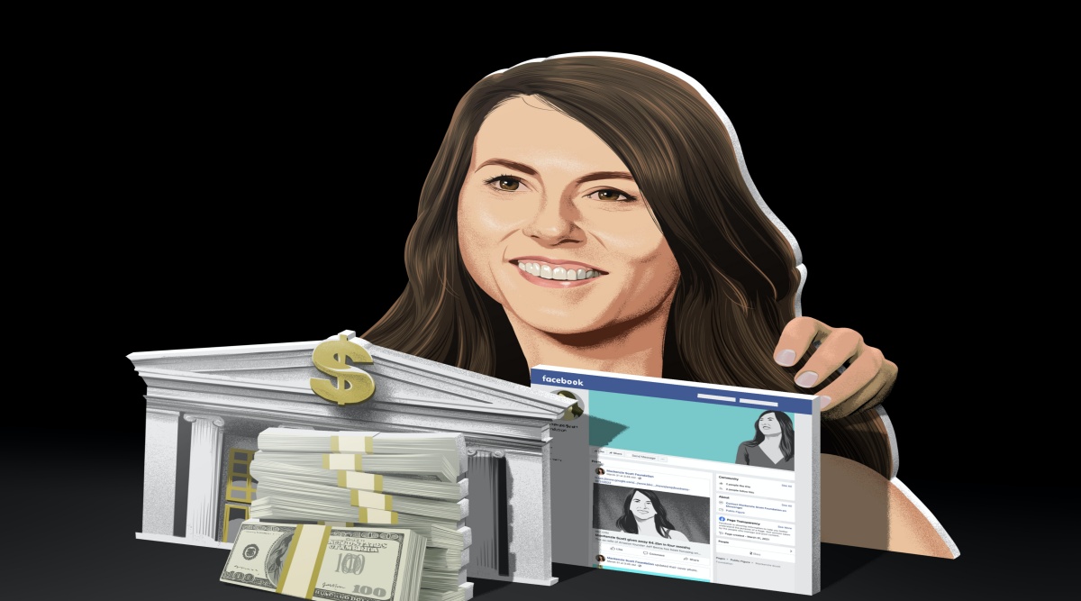 Billionaire philanthropist MacKenzie Scott has no large foundation, headquarters or public website, which makes it easier to dispense money on her own terms — but also for scammers to prey on the vulnerable in her name. (Chris Koehler/The New York Times) 