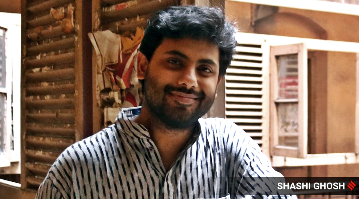 Student leader Srijan Bhattacharya. 