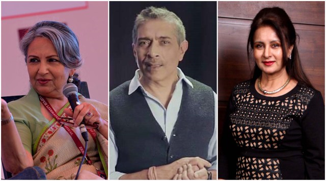 Actor-former CBFC chairperson Sharmila Tagore, filmmaker Prakash Jha and former FCAT member- actor Poonam Dhillon give pros and cons of abolition of Film Certification Appellate Tribunal. (Photos: Express Archive, Prakash Jha Productions, Varinder Chawla) 