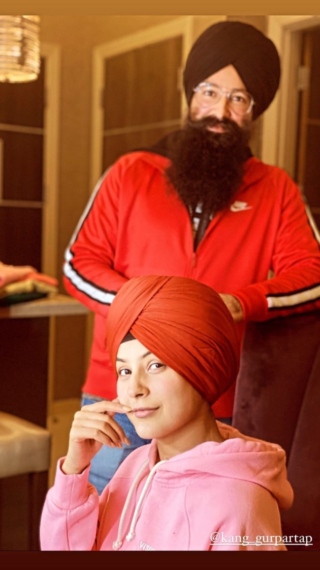 Shehnaaz Gill turban