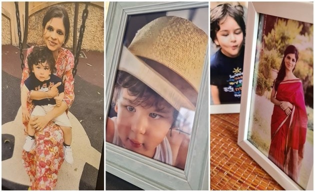 Taimur Ali Khan old photos 'framed' by happy aunt Saba Ali Khan
