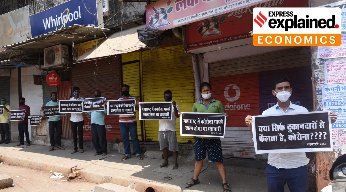 Maharashtra lockdown, Maharashtra economy, Maharashtra covid, Maharashtra curfew, Maharashtra Covid update, Indian Express