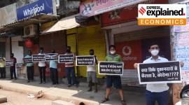 Maharashtra lockdown, Maharashtra economy, Maharashtra covid, Maharashtra curfew, Maharashtra Covid update, Indian Express