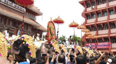 thrissur pooram, thrissur pooram celebration, thrissur pooram coronavirus, Kerala thrissur pooram, Indian express