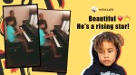 Alicia Keys, Alicia Keys son duet, Alicia Keys duet with son viral video, Alicia Keys son Sweet Dreams duet session, Sweet Dreams son Egypt playing the piano, Viral videos, Alicia Keys Instagram, Trending news, Indian Express news.