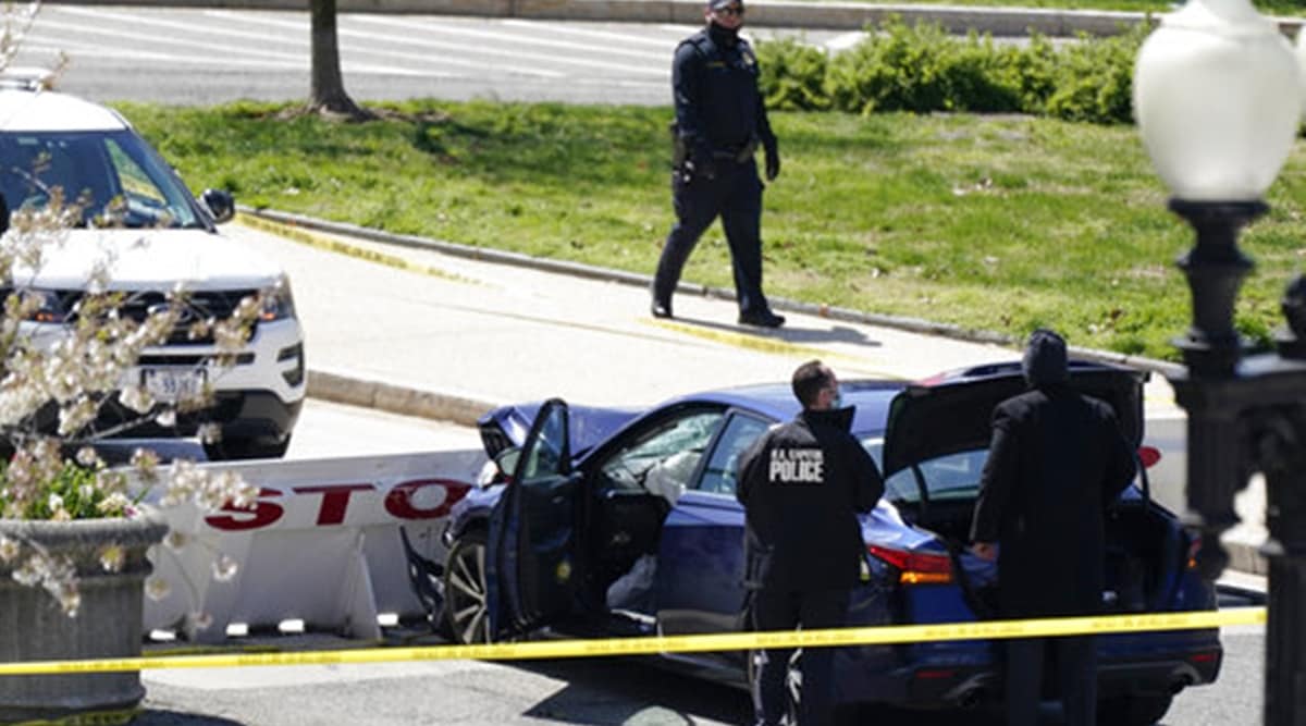 Facebook said in a statement that it removed the suspect’s accounts from Facebook and Instagram and were in contact with law enforcement. (AP)