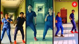 kerala, kerala medical students dance, rasputin dance, Thrissur Medical College, kerala medical students viral dance, kerala students Rasputin dance, kerala medical students Rasputin boney m, viral videos, indian express