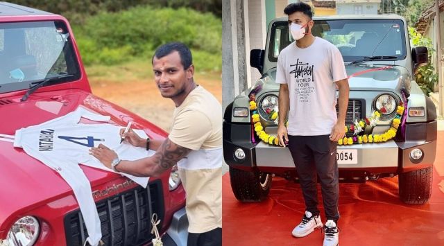 T natarajan and Shardul Thakur