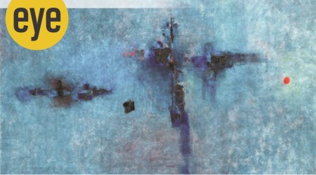 vs gaitonde, eye 2021, sunday eye, gaitonde painting auction, aditi mangaldas, who was VS Gaitonde, gaitonde artworks, indianexpress,