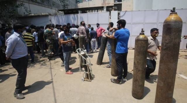 mohali, COVID-19, mohali coronavirus cases, mohali lockdown, punjab news, indian express, mohali oxygen levels, mohali news