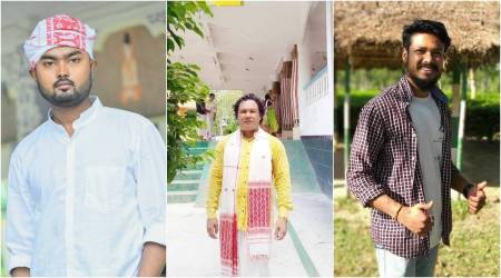 Mohini Mohan Gogoi, Retul Saikia and Alakesh Saikia, who were allegedly abducted on Wednesday (Facebook photos)