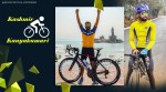 Adil Teli, cyclist Kashmir to Kanyakumari journey, fastest Kashmir to Kanyakumari cycle journey, Guinness world record Kashmir to Kanyakumari, viral news, good news, indian express