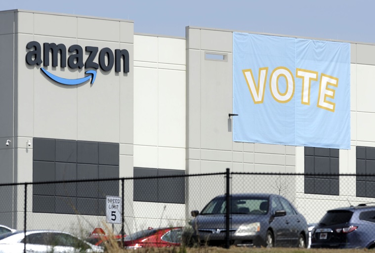 Amazon, Amazon workers union, Amazon union vote, Amazon unionization, Bessemer, Indian Express