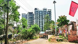 Refrain in villages on edge of Newtown: Development, jobs