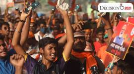 bengal elections Phone screen is rally ground in Bengal: PM clip to Didi foot