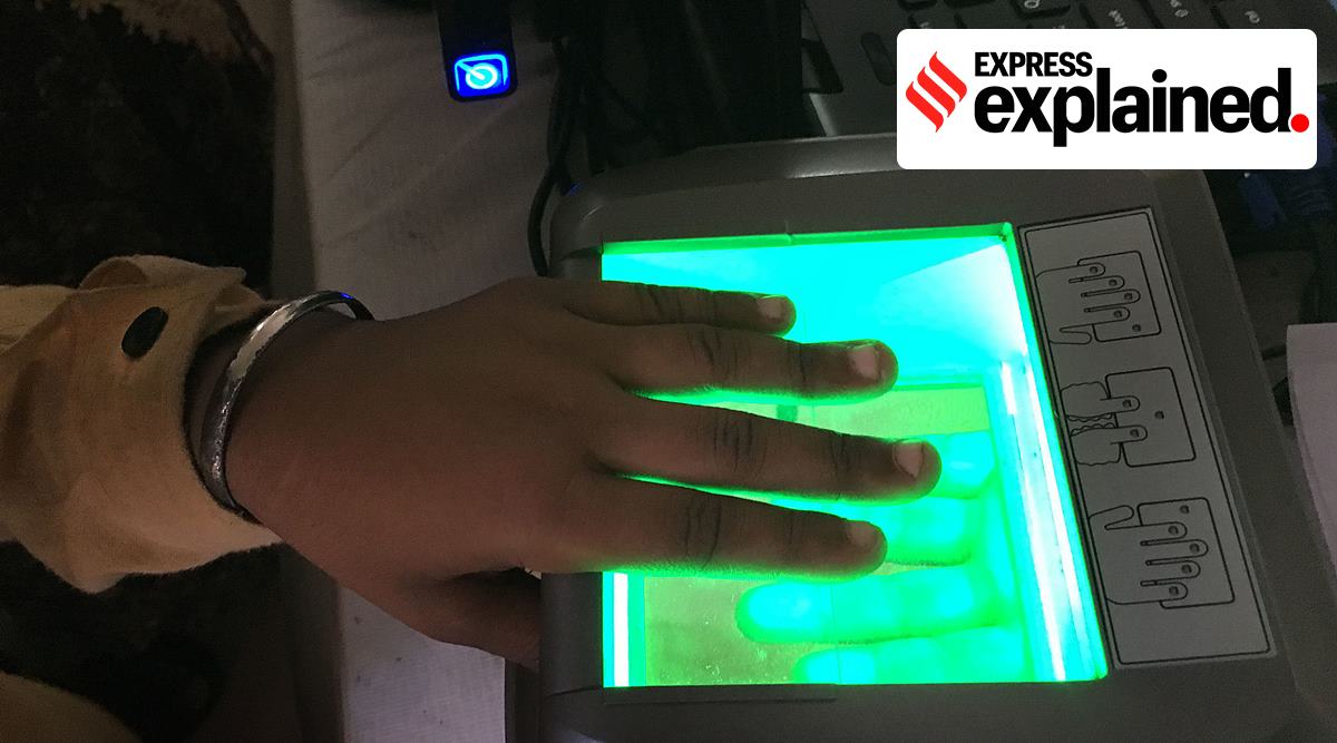 At an Aadhaar centre in Mumbai. (Express Photo: Pradip Das, File)