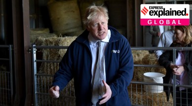 Boris Johnson, Boris Johnson downing street flat, Boris Johnson flat row, 11 downing street, express explained, indian express