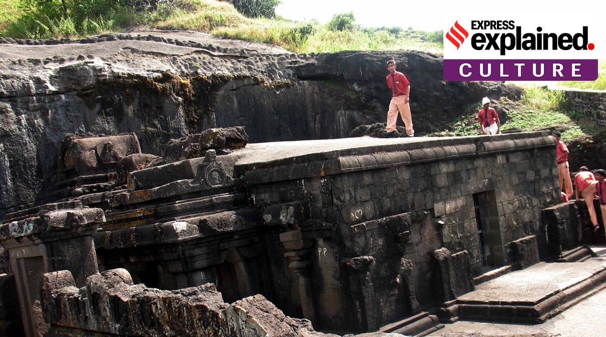 At Ellora Caves (Express file photo)