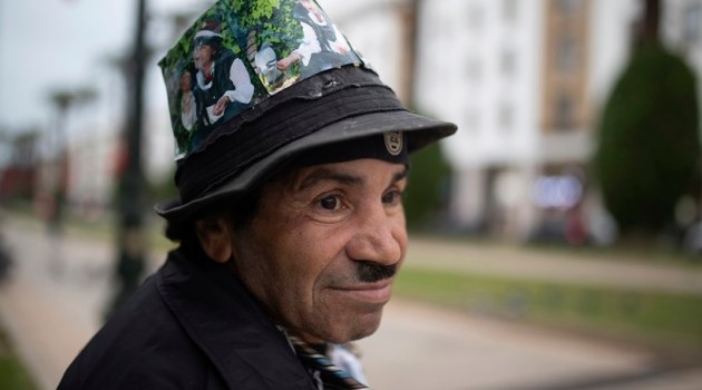 Belhussein Abdelsalam, morroco Belhussein Abdelsalam charlie chaplin imposter, who is Belhussein Abdelsalam, charlie chaplin photos, charlie chaplin news. Belhussein Abdelsalam morocon