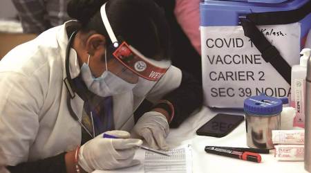 Rajasthan vaccination, Covid-19 vaccine shortage, Covishield, Covid-19, Rajasthan news, India news, Indian express