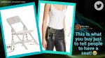 weird fashion items, bizarre fashion accessories, area crystal chair bag, funniest fashion item, viral twitter thread, odd news, indian express