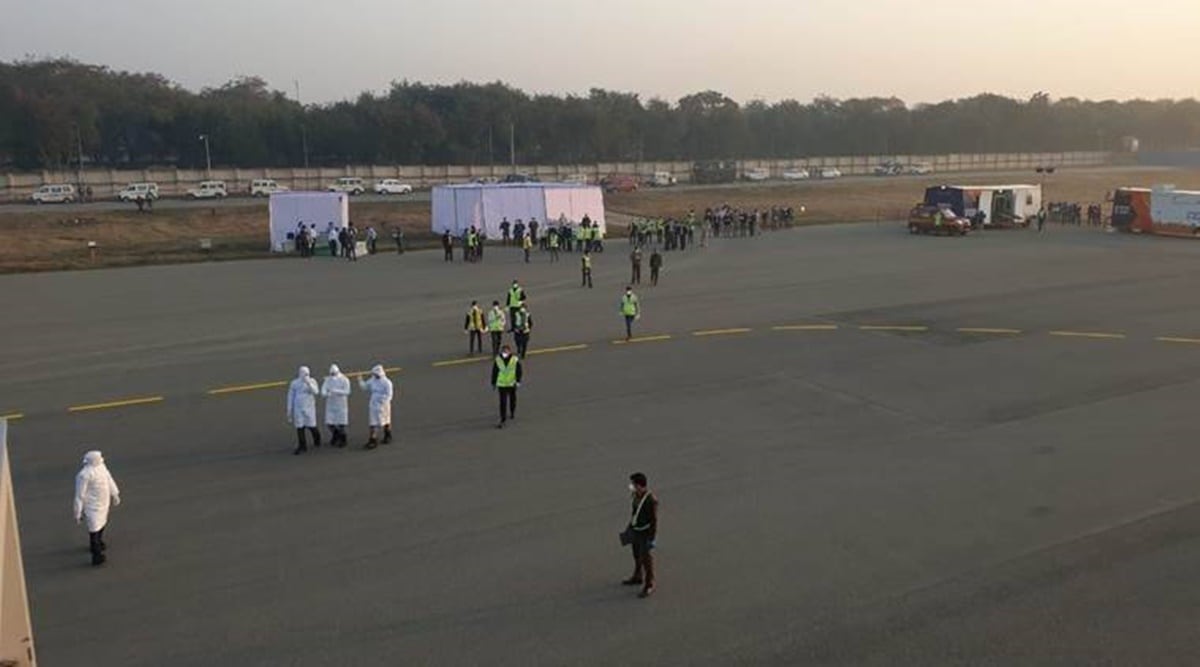 Officials from the department said DIAL has been given time till next week to present its case before a tree officer, to prove it had permission for felling trees in a 10 acre area near Terminal 3 of the airport. (Express File)