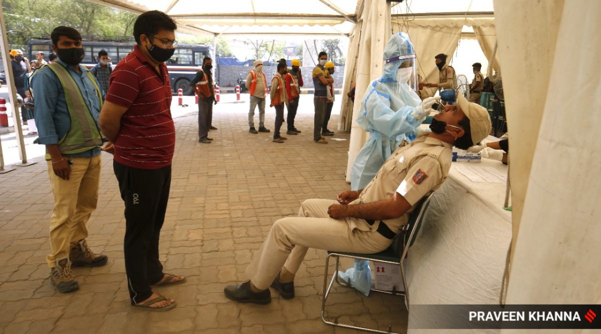 At 2,988 Covid cases, Gurgaon records highest oneday spike Delhi