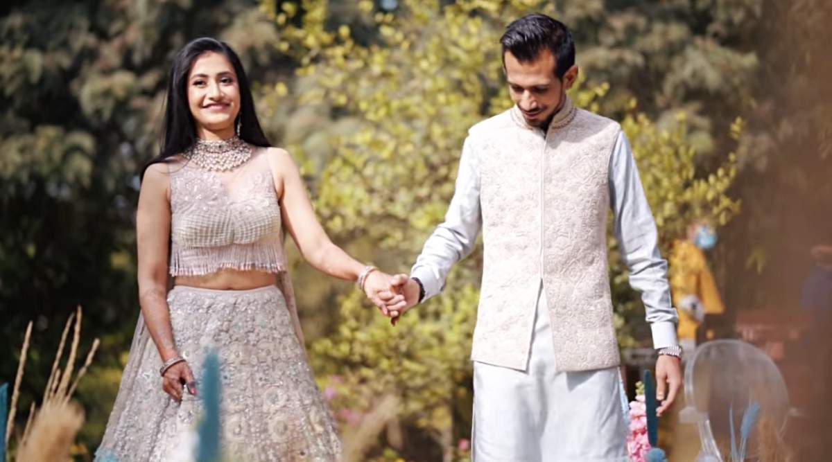 When two hilarious, energetic people come together: Dhanashree  Verma-Yuzvendra Chahal share their wedding film | Entertainment News,The  Indian Express