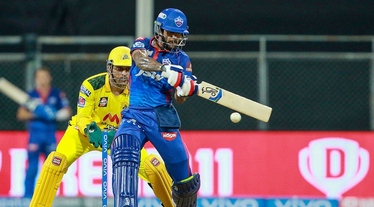 600 fours to most runs against CSK Shikhar Dhawan achieves multiple