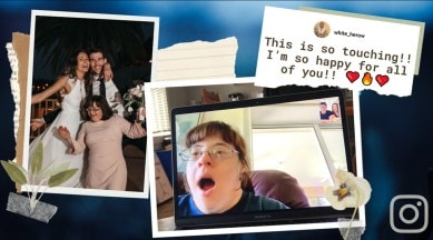 down syndrome, sibling wedding down syndrome, bride ask groom sister down syndrome maid of honor, good news, trending news, indian express
